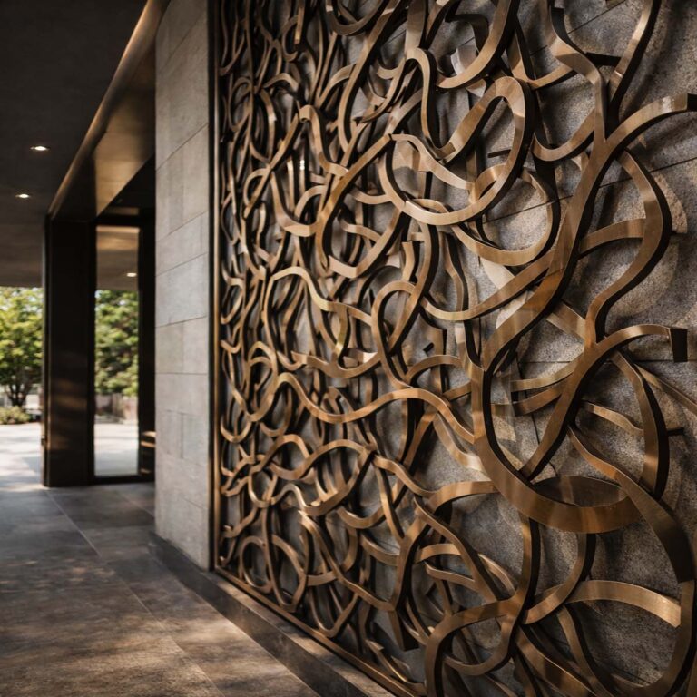 Decoratieve architecturale metaalwerken voor commerciële ruimtes