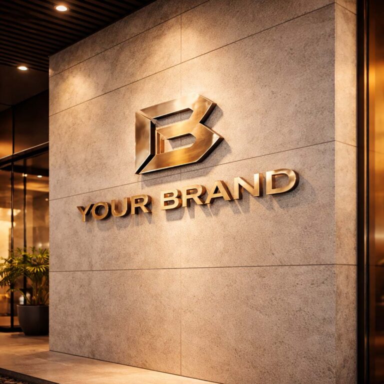 Op maat gemaakte metalen signage en bedrijfslogo’s voor commerciële gebouwen en bedrijfsruimtes