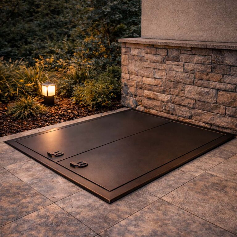 Stalen kelderluik op maat voor woningen