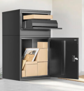 Veilige stalen pakketbrievenbus voor woningentree